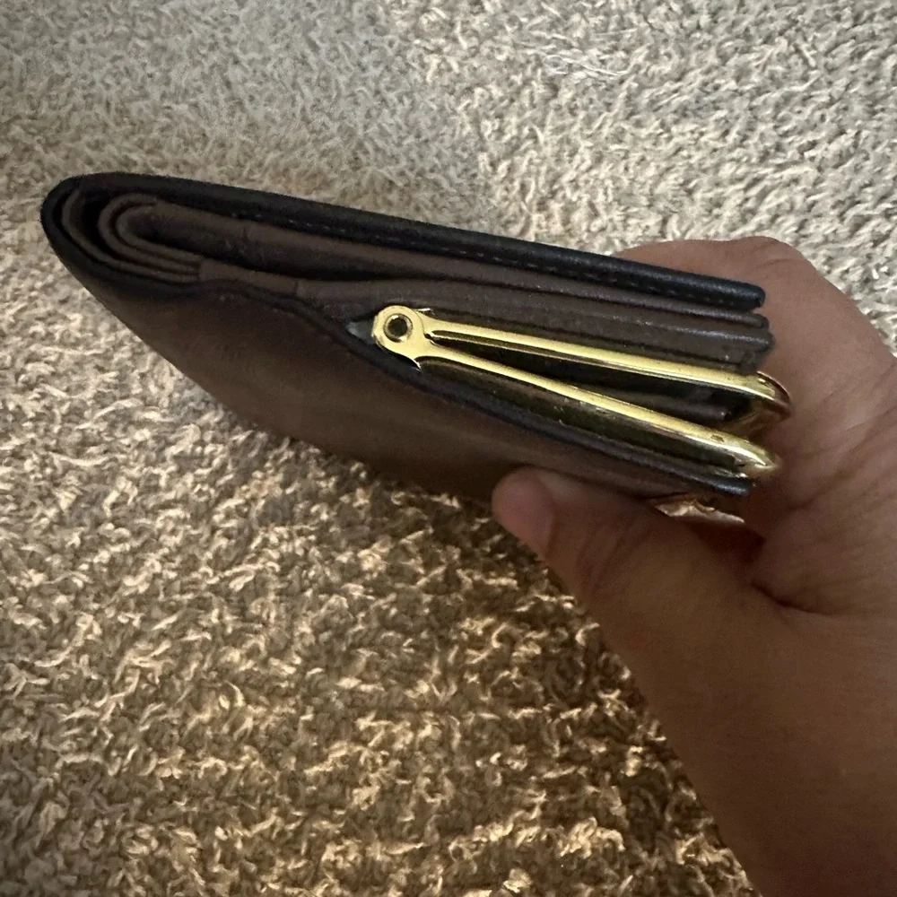 Vintage Buxton Brown Leather  Wallet full grain cowhide exterior - Picture 4 of 14